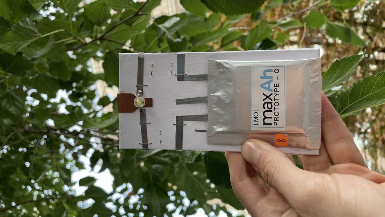 Український стартап maxAh розробив прототип новітньої батареї